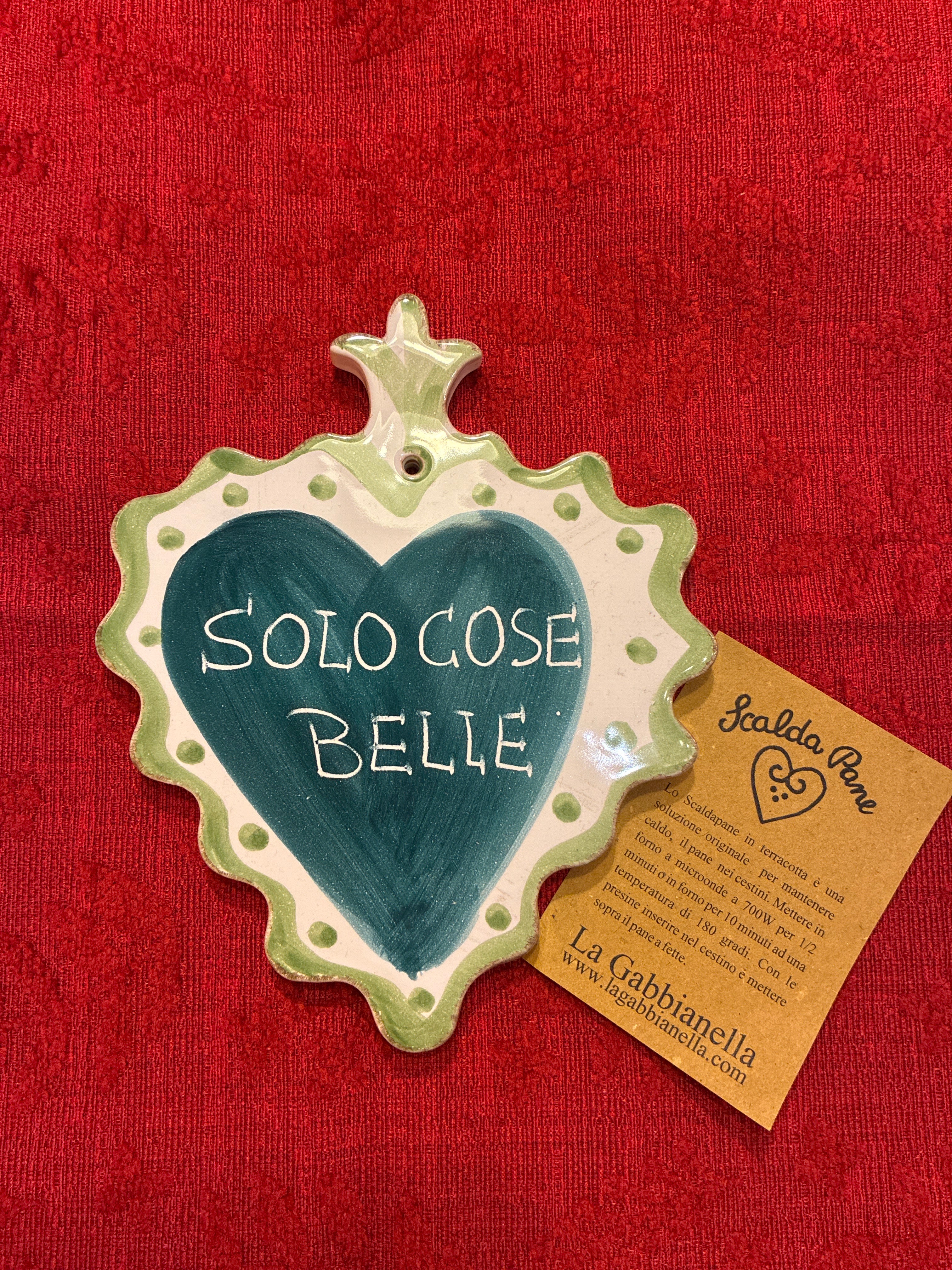 Terracotta Bread Warmer Heart