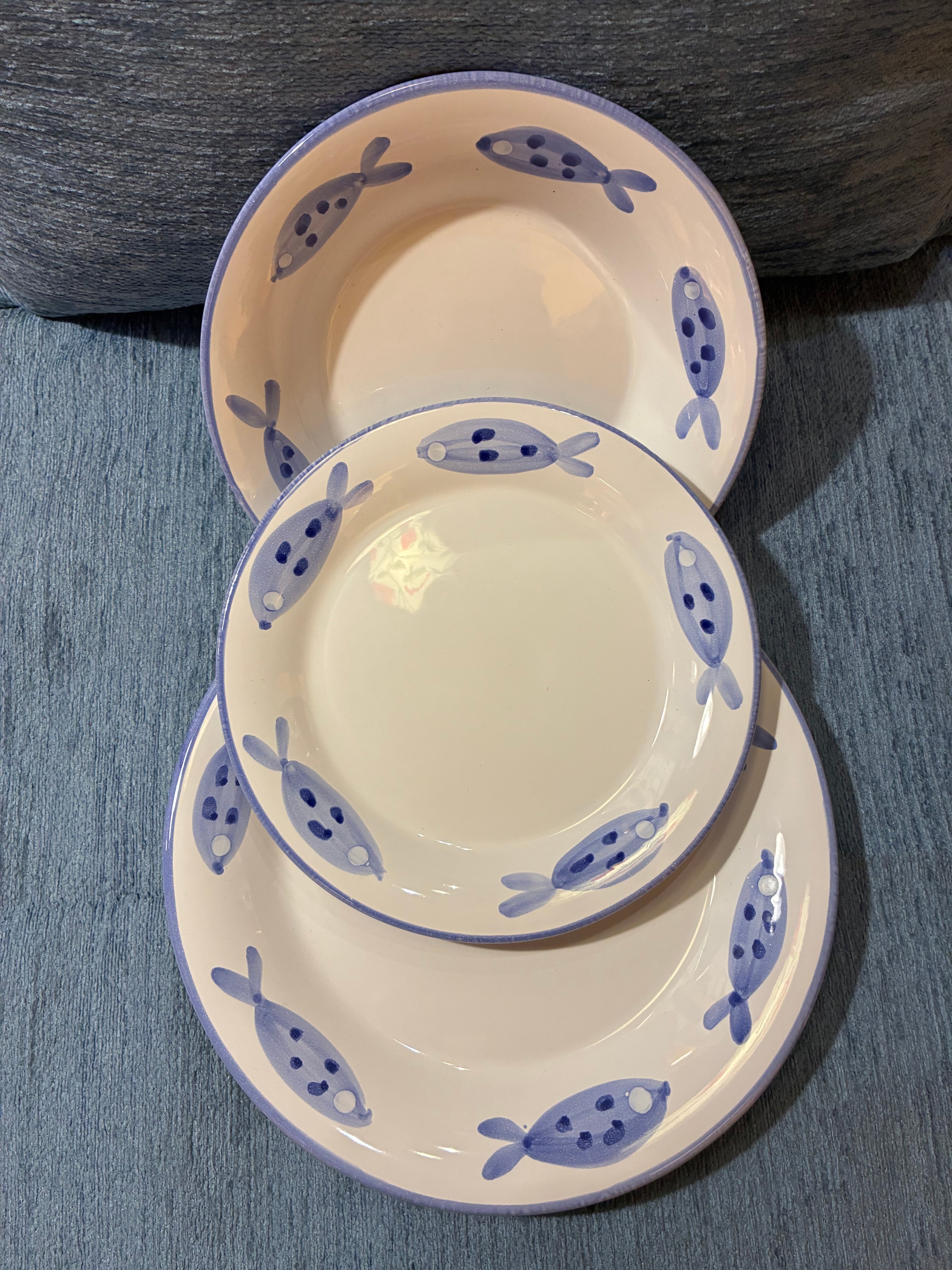Set da 9 pezzi Decoro pesciolini