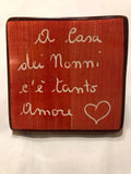 Mattonella "A casa dei nonni c'è tanto amore" - La Gabbianella Venezia