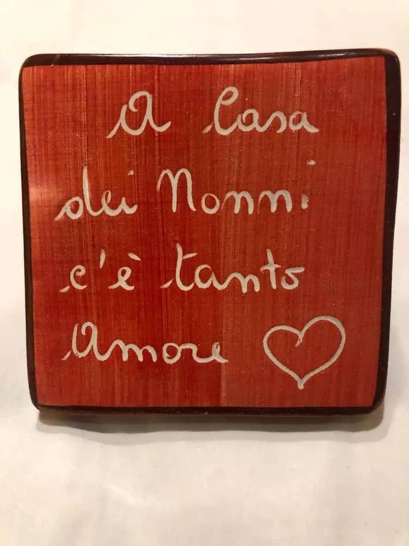 Mattonella "A casa dei nonni c'è tanto amore" - La Gabbianella Venezia