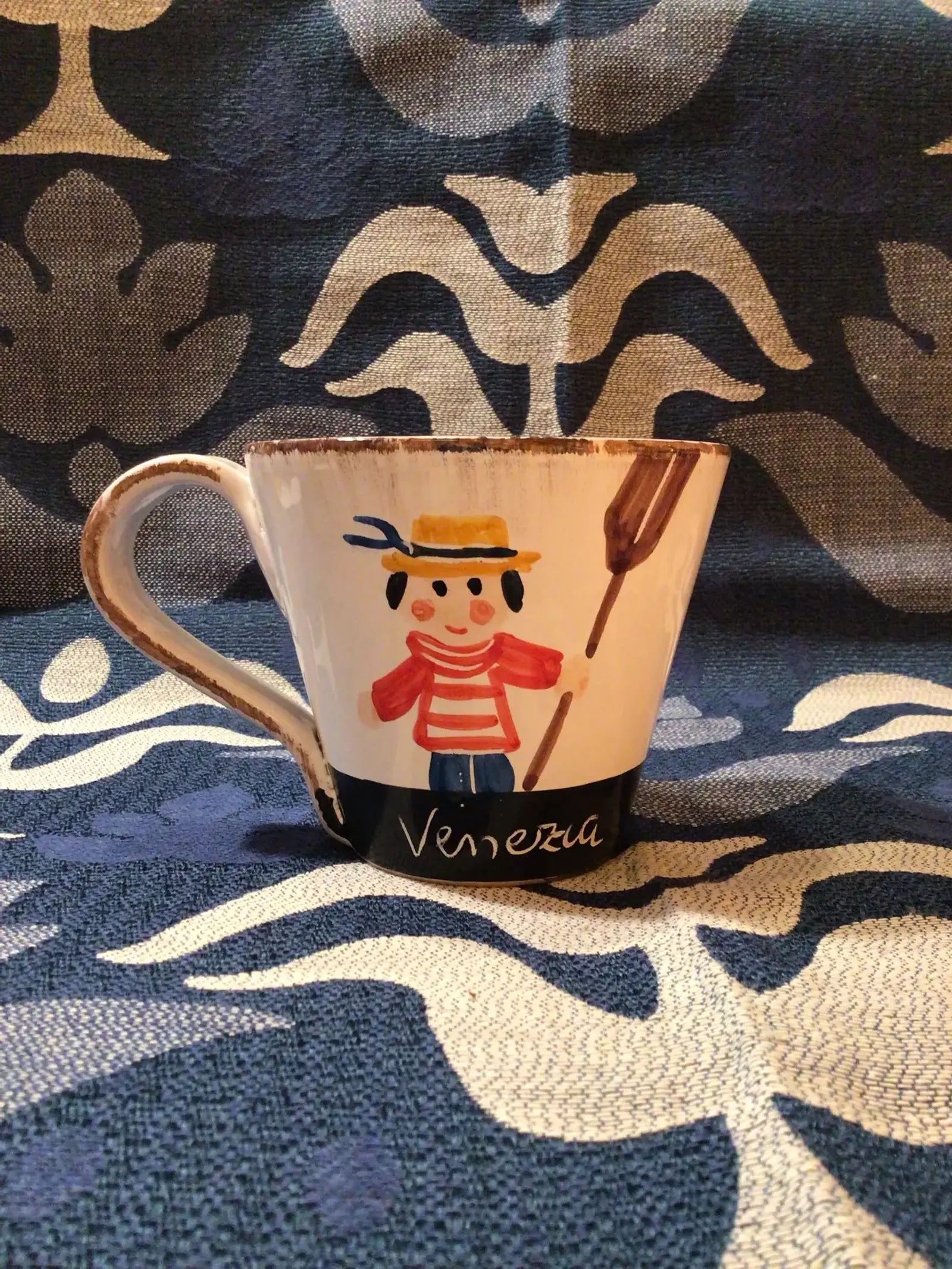 Mug gondoliere di fronte - La Gabbianella Venezia