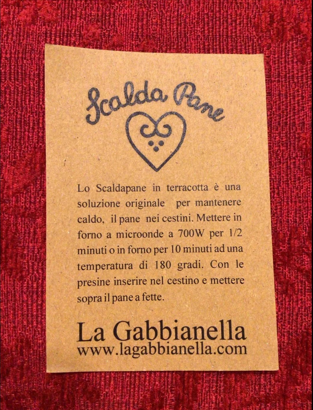 Scaldapane Pesce Medio Blu - La Gabbianella Venezia